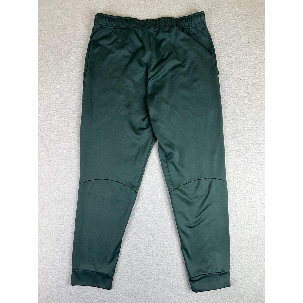 Nike Mens‎ Large Green Dri-FIT Therma Fleece Joggers Pants HO170307FVN